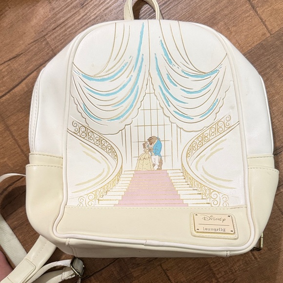 Loungefly beauty and the beast Disney Backpack